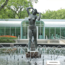 Qualitätsfrauen Bronzeskulptur nackte weibliche Bronzeskulptur